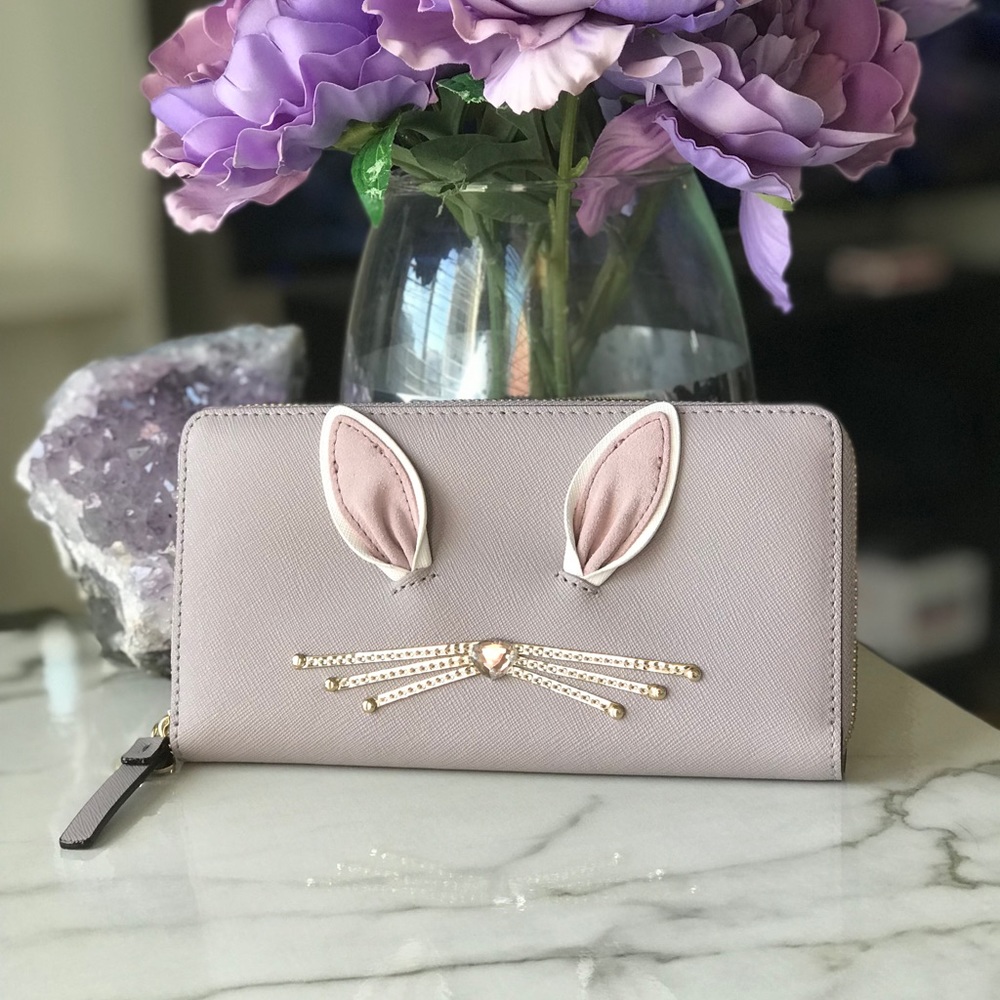 ✨NWT kate spade new york rabbit neda wallet
